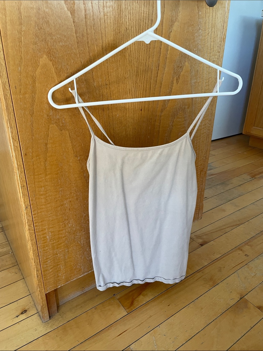 Faded Glory Beige Spaghetti Strap Cami